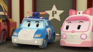 Мультфильм «Робокар Поли. Правила дорожного движения», серия №1 «Перебегать дорогу — опасно!»