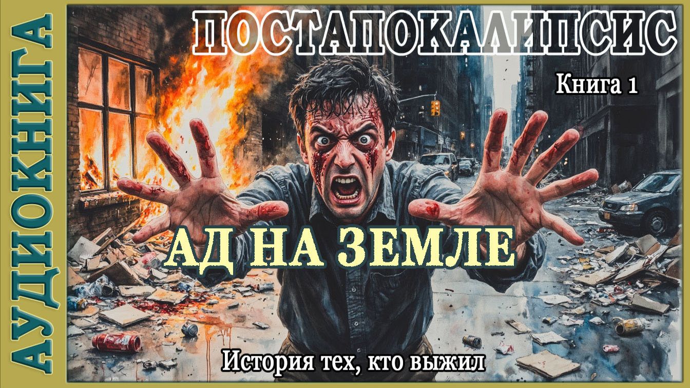Ад на земле: история тех, кто выжил. Книга 1. Аудиокнига Постапокалипсис смотреть онлайн
