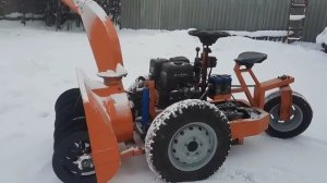 САМОДЕЛЬНЫЙ ТРИЦИКЛ и навесное оборудование