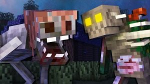 ТЕПЕРЬ ДВА МОНСТРА в МАЙНКРАФТ  - SLASHER