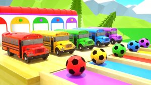 Мультики про машинки для малышей. Песенка и мультик для детей. Песенка про весёлые машинки.