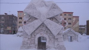 2009.01.16. Норильск. Новогодний городок.