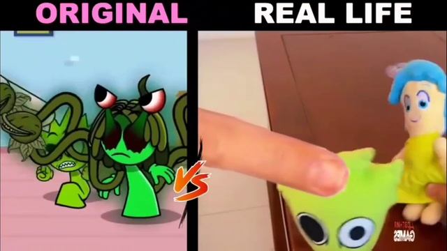 Original vs Real sprunki смотреть онлайн