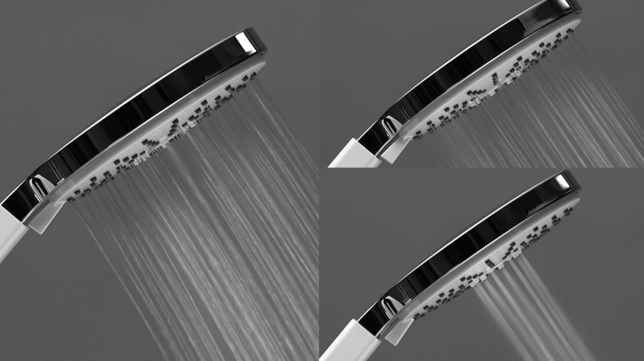 Распаковка душевого комплекта с магнитным держателем Swedbe Calypso 5013 смотреть онлайн