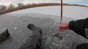 НАШЁЛ ЗИМНЕЕ ЛОГОВО КАРАСЯ! КАРАСИ КОНИ НЕ ЛЕЗУТ В ЛУНКУ! Зимняя рыбалка 2026