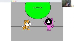 Прохождение моей игры в кальмара на Скретч!