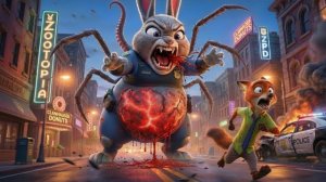 Что этот жук сделал с Джуди? Она разрушает город. Зверополис