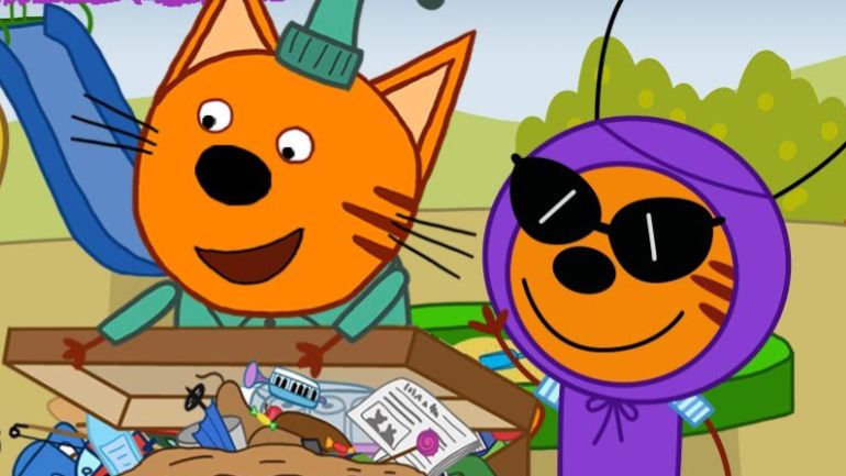 ТРИ КОТА - Сборник МУЛЬТФИЛЬМОВ Три кота для детей - Игровой Мультик Три кота смотреть онлайн