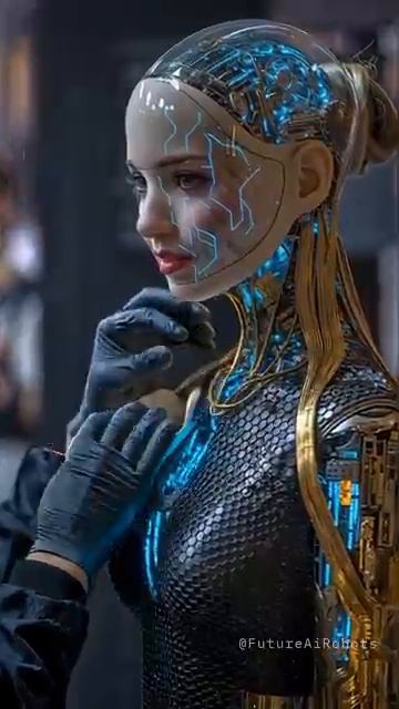 When a Robot Looks More Human Than Humans FutureAiRobots смотреть онлайн