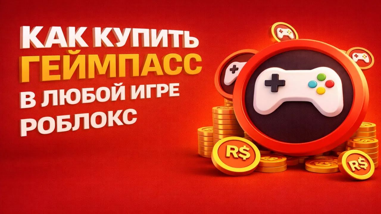 Как купить ГЕЙМПАСС в любой игре РОБЛОКС смотреть онлайн