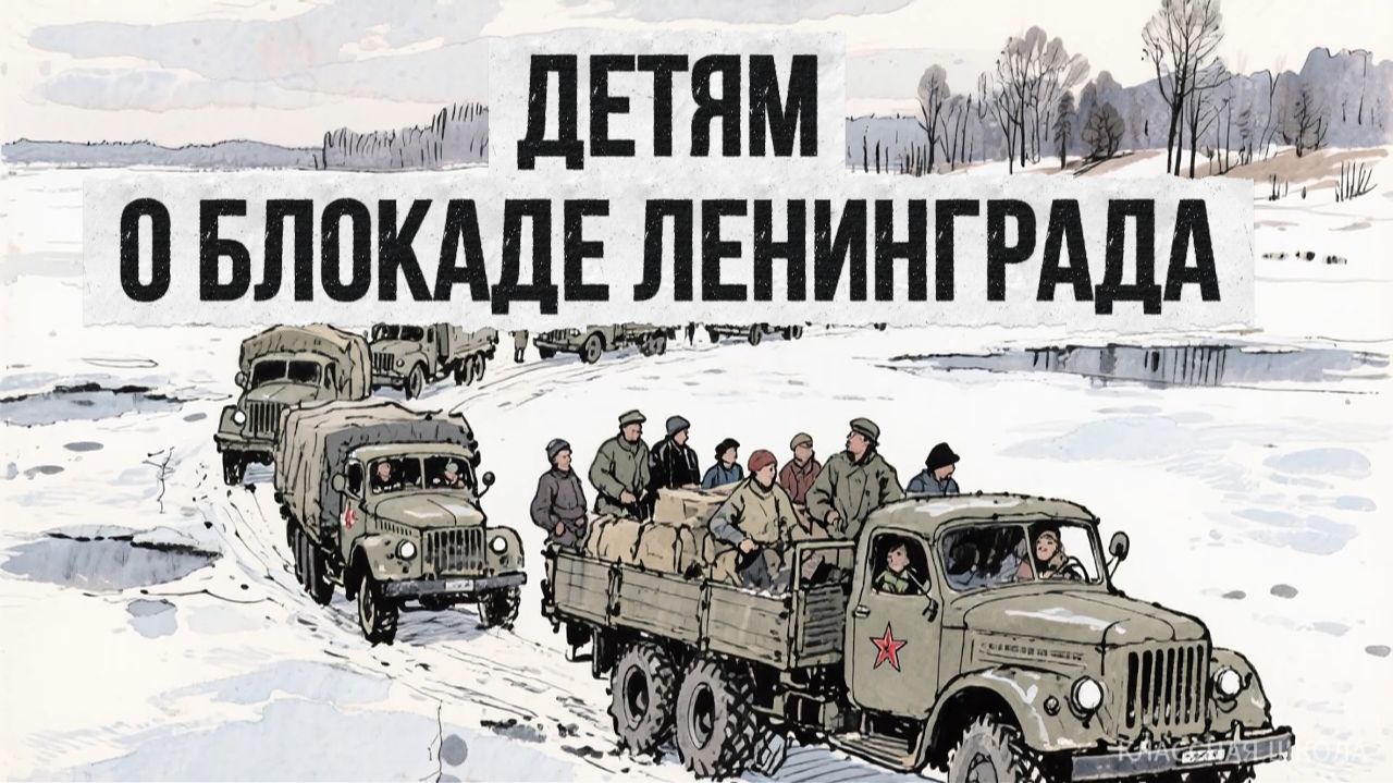 📜 ДЕТЯМ О БЛОКАДЕ ЛЕНИНГРАДА: ИСТОРИЯ В КАРТИНКАХ смотреть онлайн