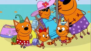Три Кота Мультфильм Путешествие котят