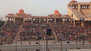 Начало церемонии на границе!