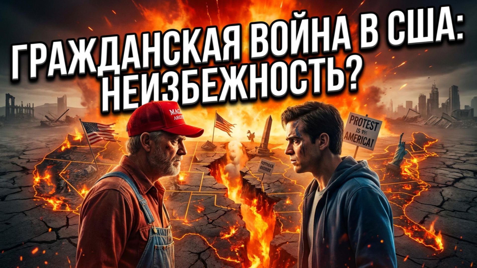 ⚔️Ким Иверсен | Неизбежность раскола: США движется к внутреннему вооруженному противостоянию смотреть онлайн