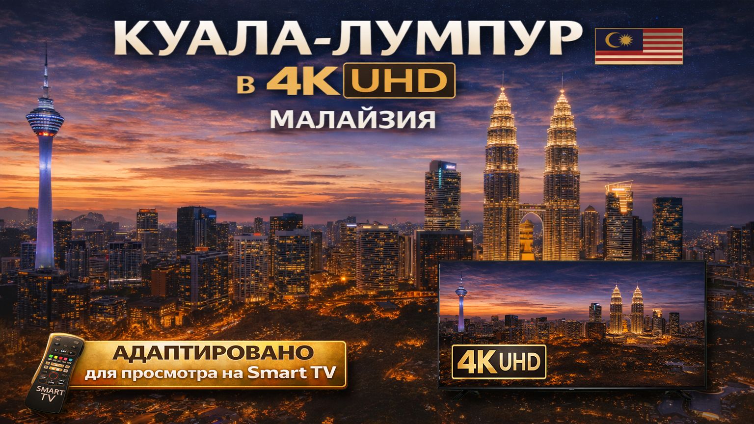 Куала-Лумпур. Малайзия | Видео в 4К (UHD) смотреть онлайн