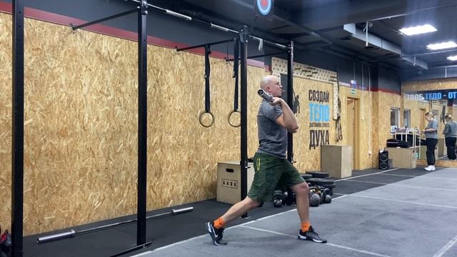разминка под толчков в ножницы / Split Jerk Warm Up смотреть онлайн