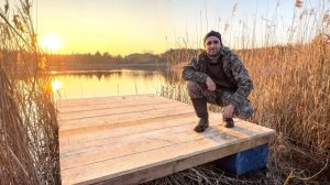 Сделал Паромную переправу! Строить Норвежский красный домик на острове