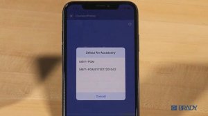 Принтер этикеток Brady M611: настройка беспроводного соединения