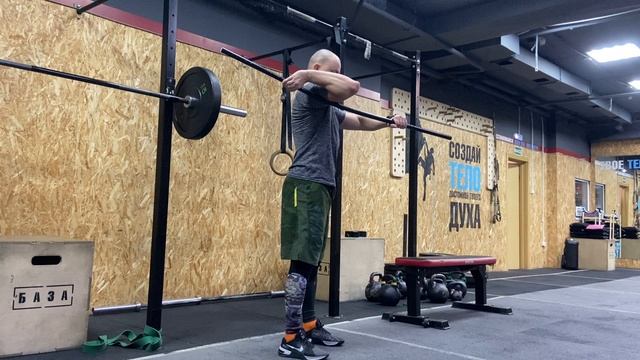 Растяжка с палкой для фронтальной позиции / Front Rack PVC Stretch смотреть онлайн