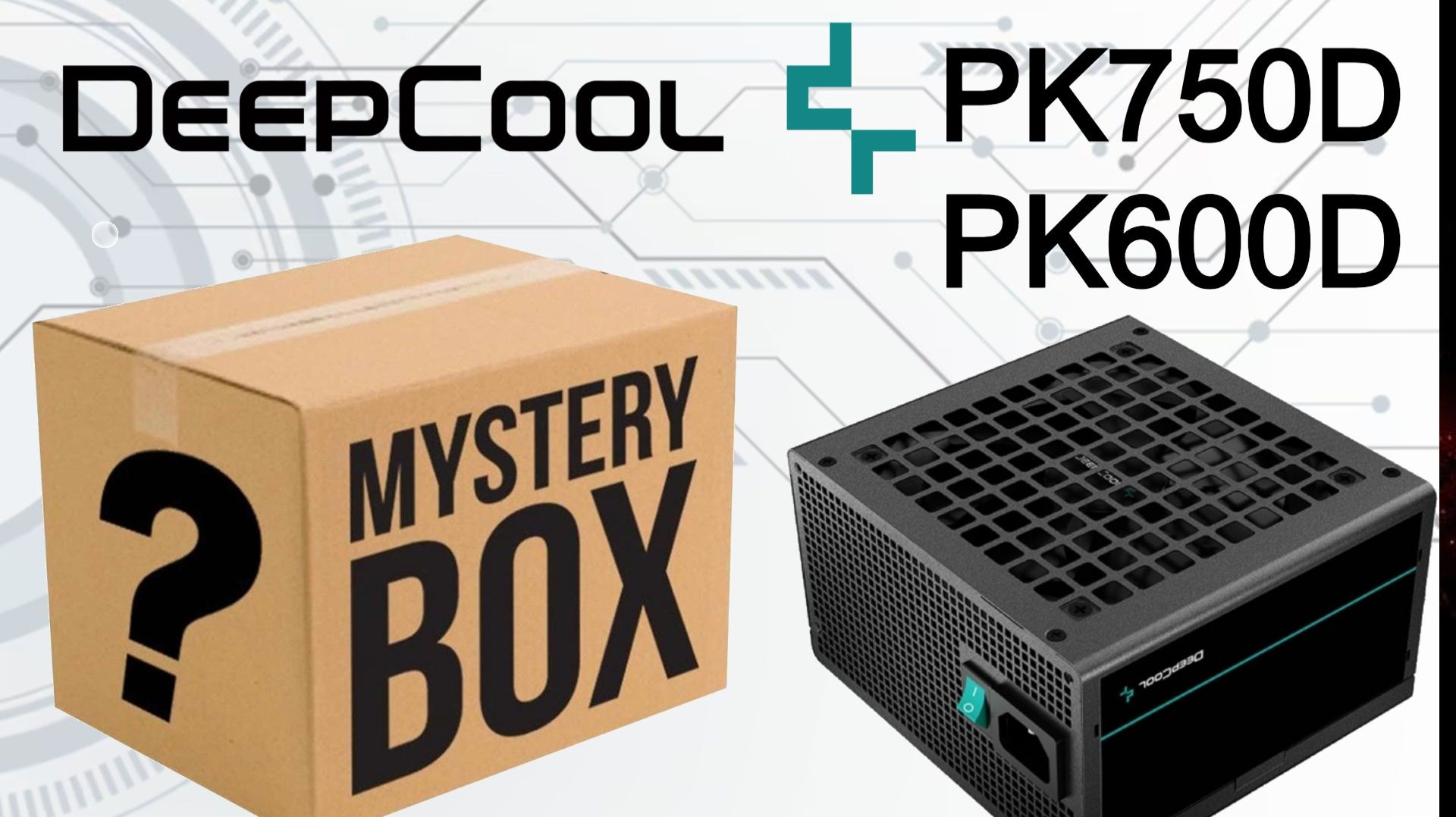 1-2 Mystery Box. Ремонт блоков питания DeepCool PK750D и PK650D