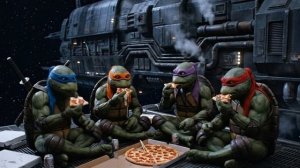 Черепашки ниндзя и Чужие (трейлер AI фильма)