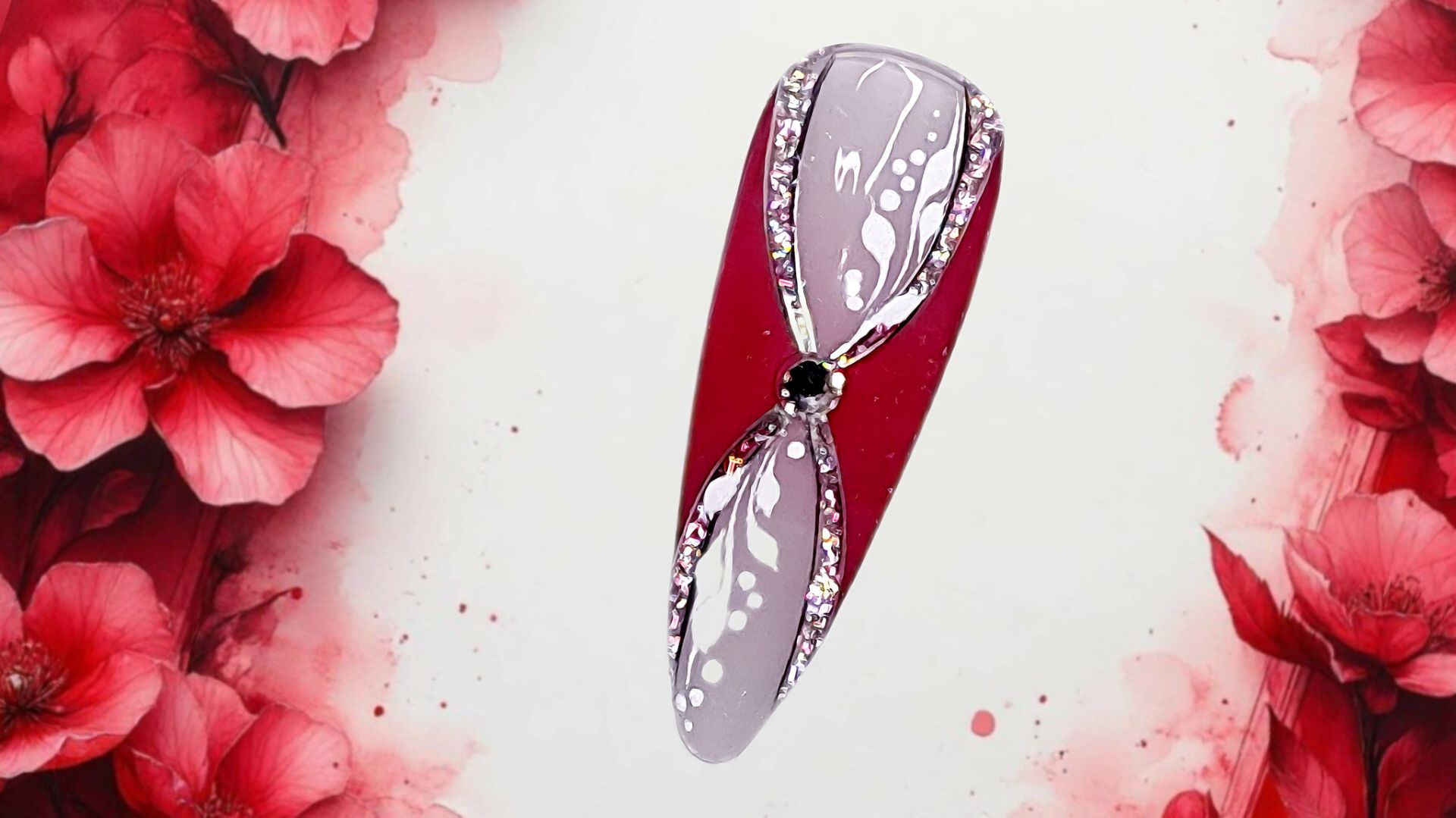 Роскошь на кончиках пальцев: весь процесс создания дизайна. МК смотреть онлайн