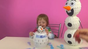 Обзор игры Pop-up Olaf frozen