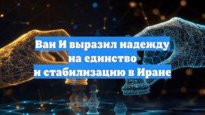 Ван И выразил надежду на единство и стабилизацию в Иране