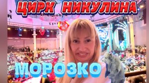 НОВОГОДНЕЕ МОРОЗКО в ЦИРКЕ НИКУЛИНА! 💙