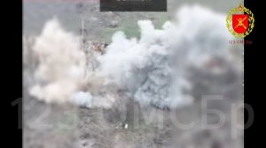 ТМка в подвал где прятался противник от штурмовиков 123 Бригады "Самарканда"