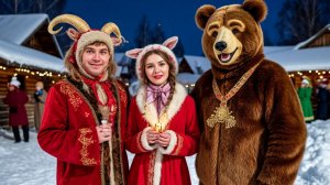 ©Святочные гуляния. Сергей Весенин-стихи