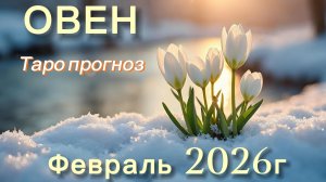 ОВЕН ‼️  ТАРО ПРОГНОЗ НА ФЕВРАЛЬ 2026!💖