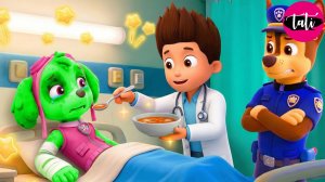 Щенячий патруль и Маршалл. Залипательное видео. Мультфильм для детей и малышей. Анимация 61