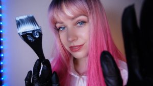 АСМР парикмахерская, окрашивание волос