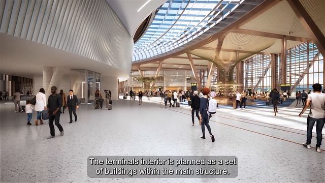 Международный аэропорт Бишофту в Эфиопии Zaha Hadid Architects