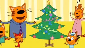 ТРИ КОТА.  МУЛЬТФИЛЬМ ИГРА. НОВАЯ СЕРИЯ. НОВЫЙ ГОД.    ИГРЫ ПО МУЛЬТИКАМ