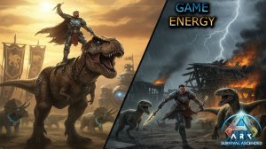 "Взлеты и падения". Часть вторая. ARK ascended. 4-ый день. Седьмой сезон. Lost colony. #GAME ENERGY