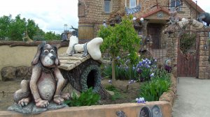 как  покрасить    будку  из  арт бетона акриловой  фасадной краской .. мастер  класс