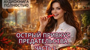 ОСТРЫЙ ПРИВКУС ПРЕДАТЕЛЬСТВА | ЧАСТЬ 1 | АУДИОКНИГА ПОЛНОСТЬЮ | ЛЮБОВНЫЙ РОМАН