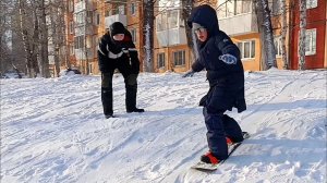 НОВИЧКИ НА СНОУБОРДЕ 🏂