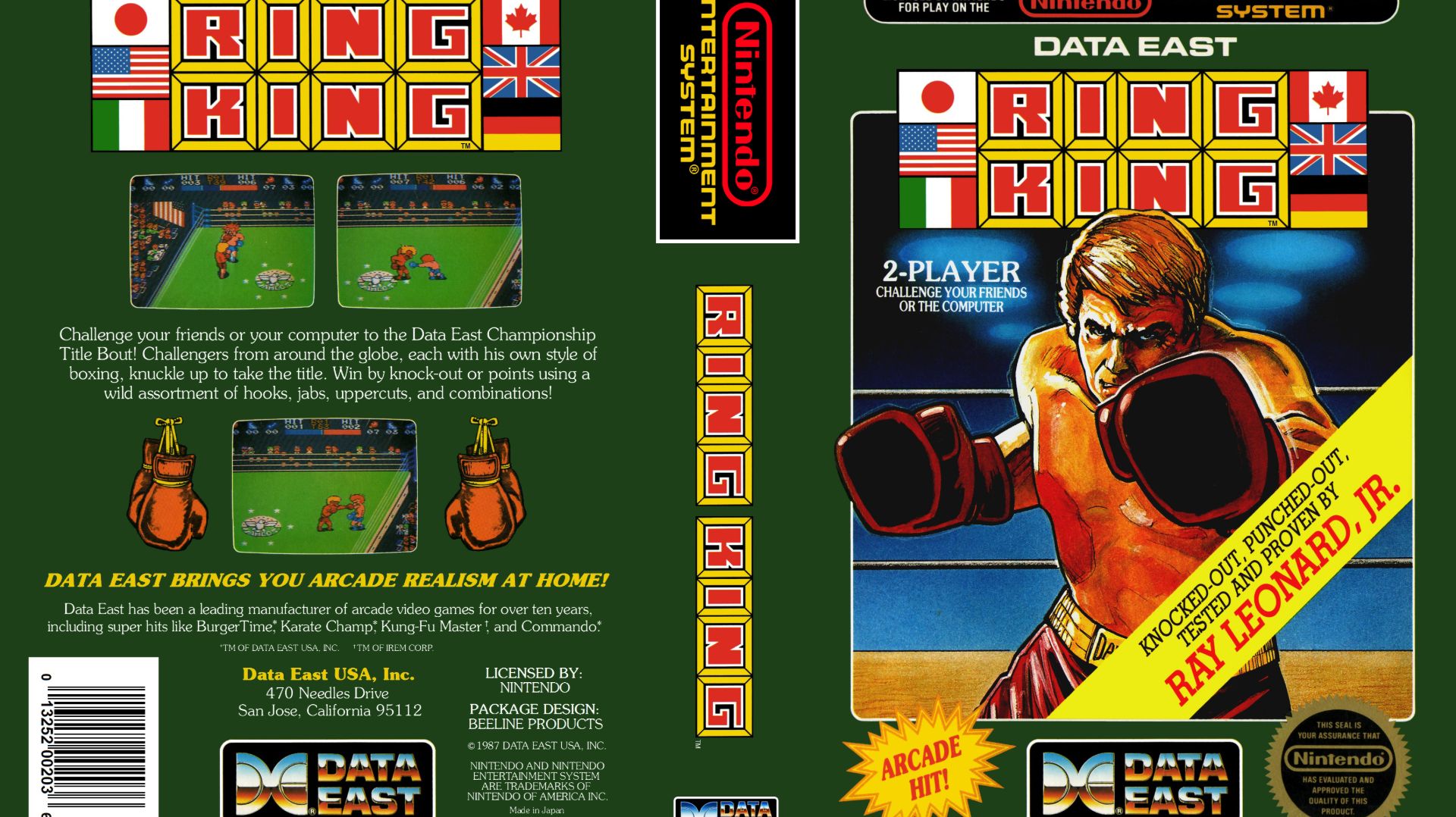 Ring King (NES) смотреть онлайн