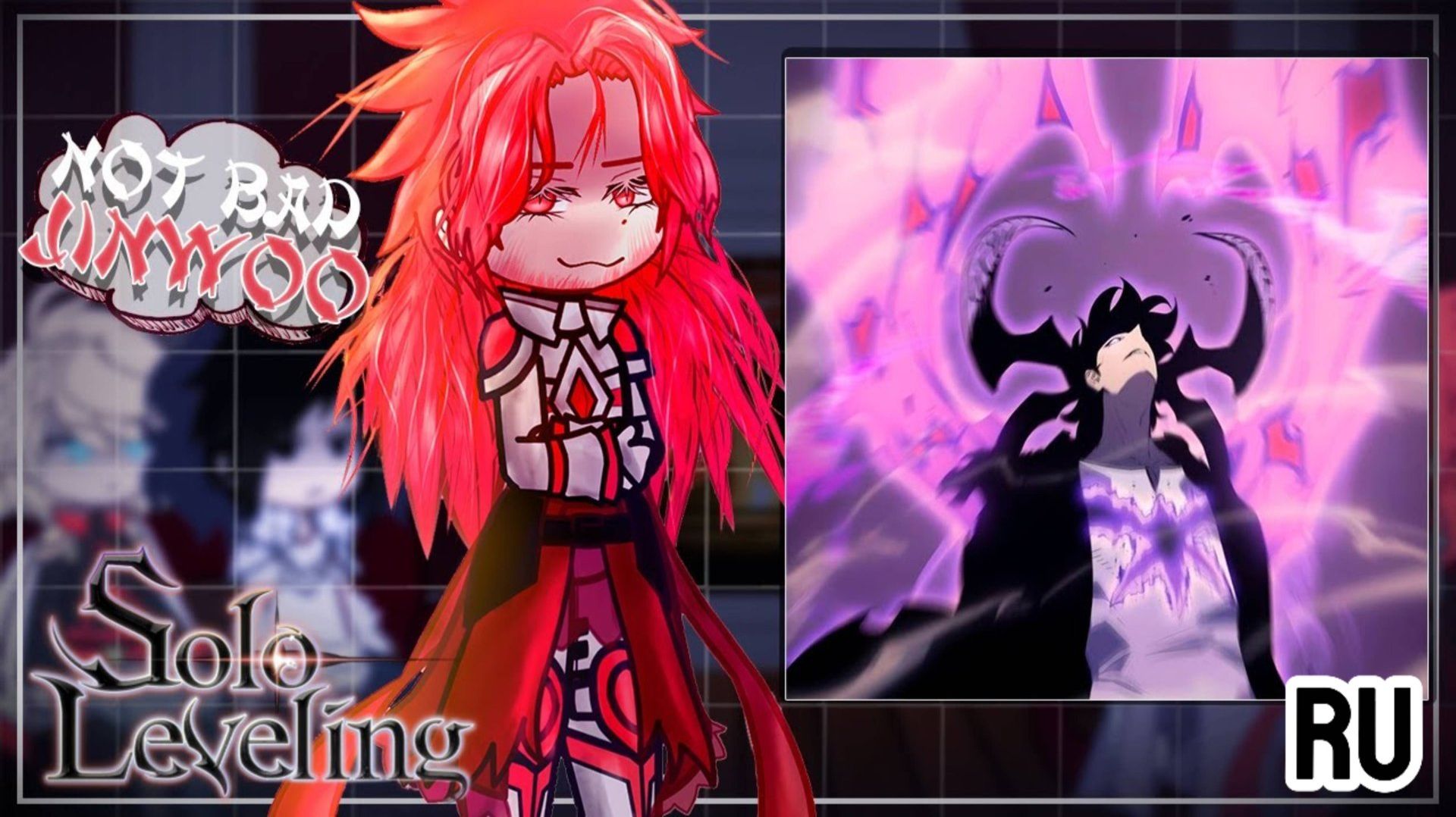 Реакция Монархов на Сон Джин-Ву / Персонажи Манхвы / Гача реакция / Solo leveling смотреть онлайн