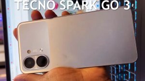 Tecno Spark GO 3 первый обзор на русском