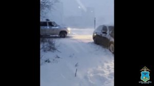 Белгородская полиция помогает жителям региона в условиях дефицита электричества и сильного снегопада