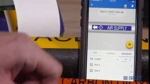 Принтер Brady M611: демонстрация печати этикеток для труб и знаков безопасности