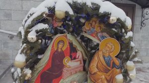 Пешком по...Дивеево. Морозно.