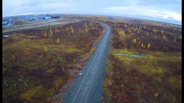 Дрон в небе Ямала: невероятные виды смотреть онлайн