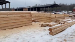 Сруб 5 на 4 метра с двухметровой террасой