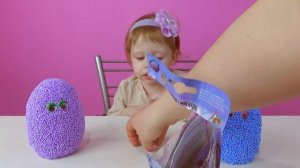 сюрпризы из шарикового пластилина