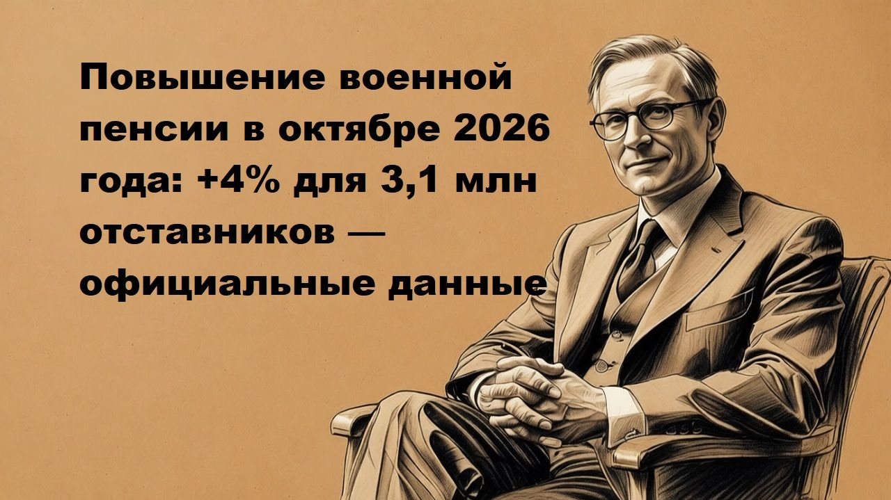 Повышение военной пенсии в октябре 2026 года смотреть онлайн